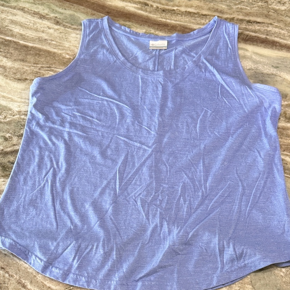Columbia Women's Lavender Scoop Neck Tank Top
